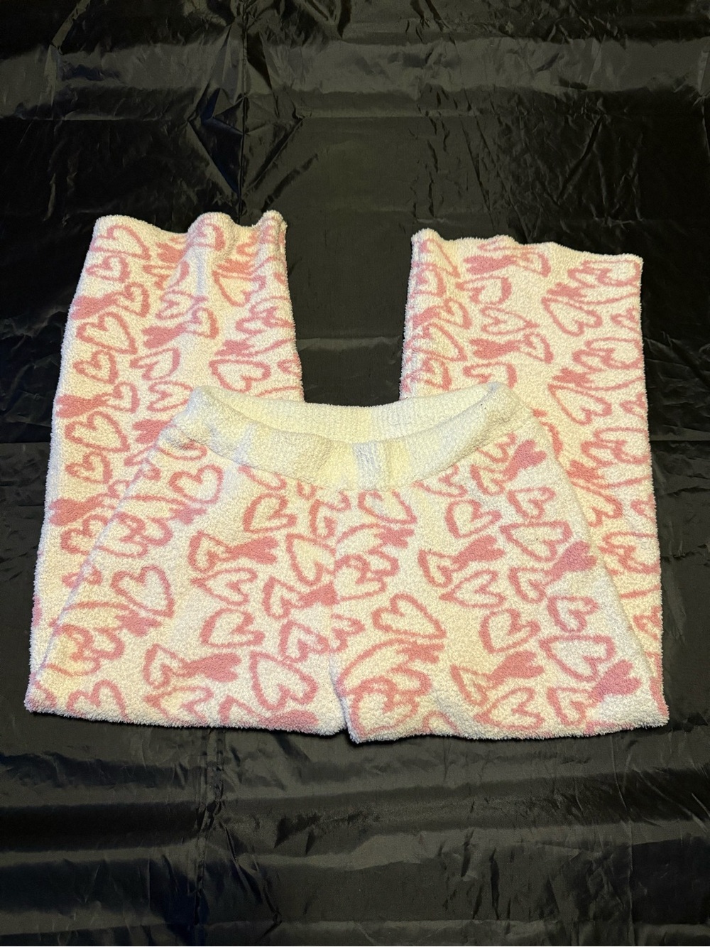 cupcakes & cashmere Pink Heart-Print Crewneck Sweater